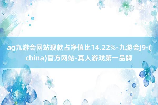 ag九游會網站現款占凈值比14.22%-九游會J9·(china)官方網站-真人游戲第一品牌